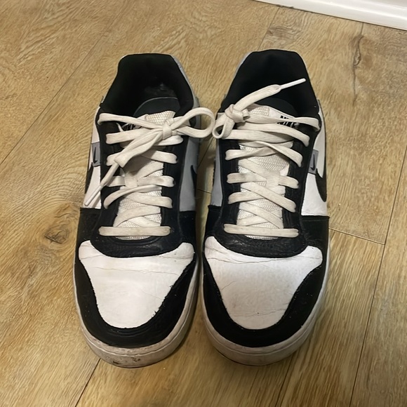 Nike Ebernon Low Premium White/Black - Picture 2 of 7